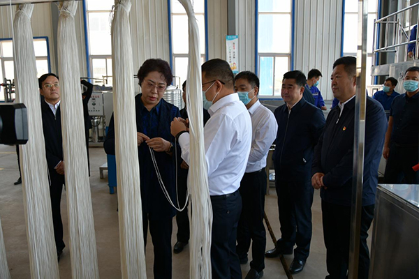 朝陽(yáng)市新任市委書記張淑萍及調(diào)研組領(lǐng)導(dǎo)蒞臨一諾環(huán)保產(chǎn)業(yè)園考察調(diào)研工作 朝陽(yáng)市新任市委書記張淑萍及調(diào)研組領(lǐng)導(dǎo)蒞臨一諾環(huán)保產(chǎn)業(yè)園考察調(diào)研工作